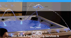 Desktop Screenshot of bigbluespa.com